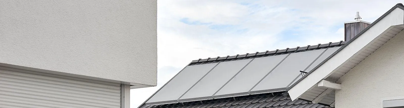 Gas- und Solarheizung