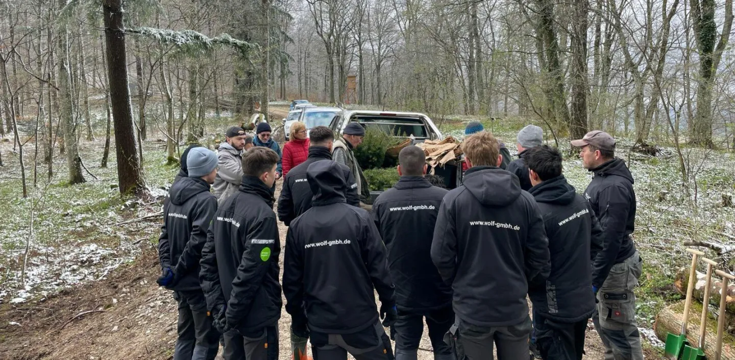 Aufforstung Wolf Heubach