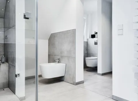 Komplettbad Bidet WC