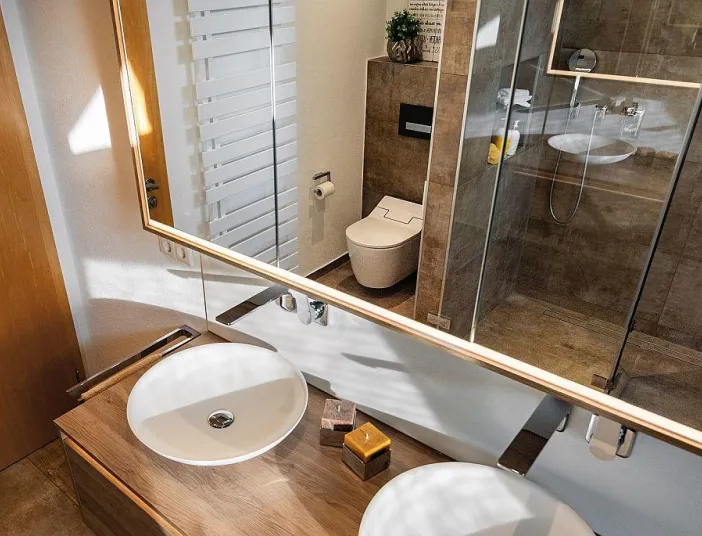 Familienfreundlich Bad Dusch WC 