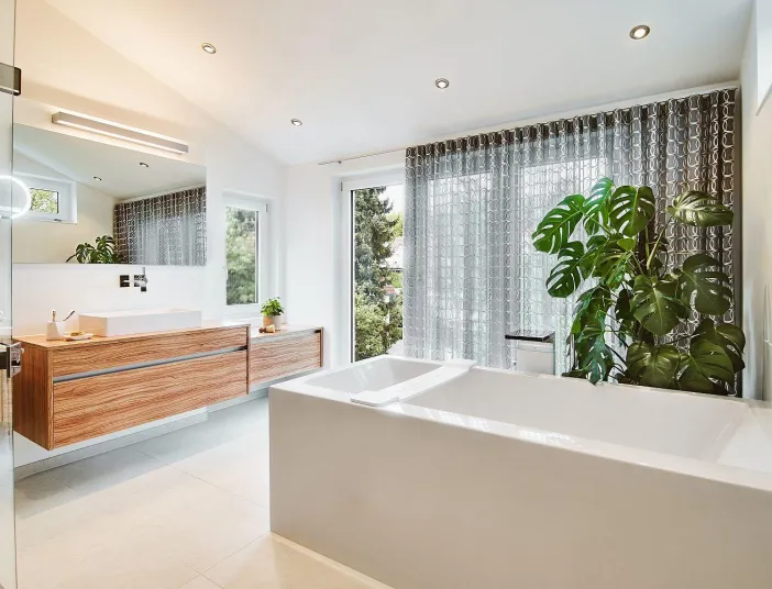 Freistehende Badewanne