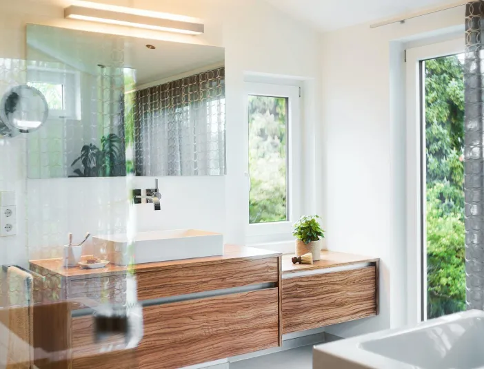 Freistehende Badewanne