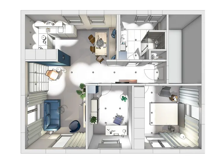 Komplettwohnraumsanierung