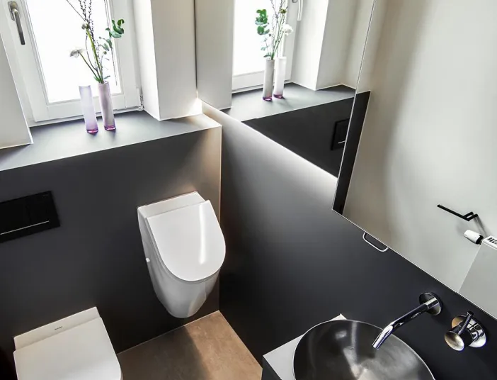 Modernes Gäste-WC